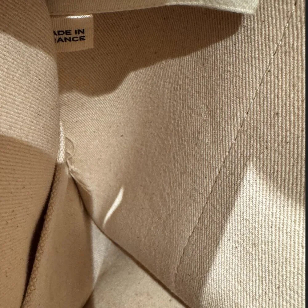 Rue de Verneuil L light denim chambray tote